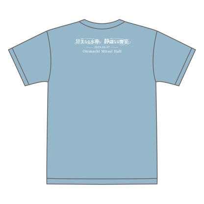 Tシャツ　パープル/セメントブルー（L/XL）